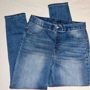 Boho super high-rise stretch jeans junior